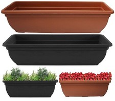 Plastic planters rectangle - planters,