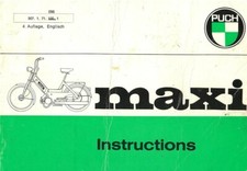 Puch Motorcycle Motorbike Maxi