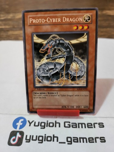 Proto cyber dragon - yu-gi-oh,