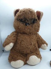 Kenner Vintage Ewok Plush 1983 Star Wars 1980s Wicket Ewok Soft Toy 16 Inches