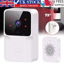 Smart WiFi Wireless Video Doorbell Security Ring Phone Camera Door Bell Intercom