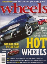 Wheels Nov 00 330Ci WRX XR6