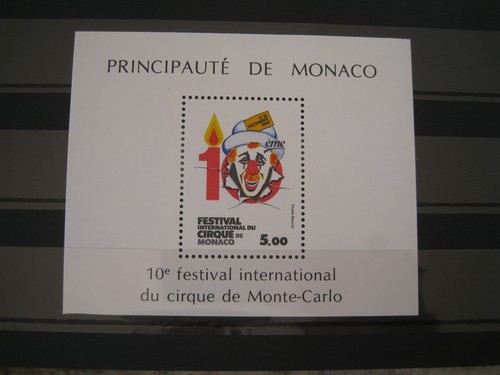 Monaco mnh 1984 circus - 1984,
