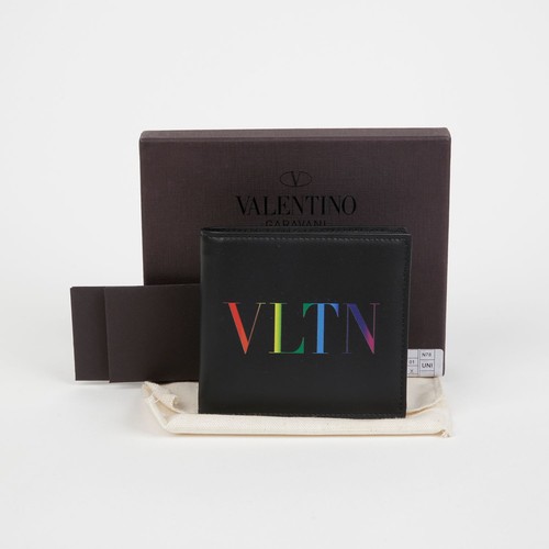 Valentino logo fold wallet - valentino, bi-fold