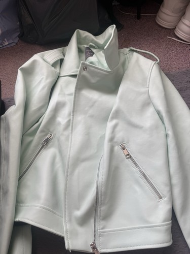 Faux leather jacket - leather,