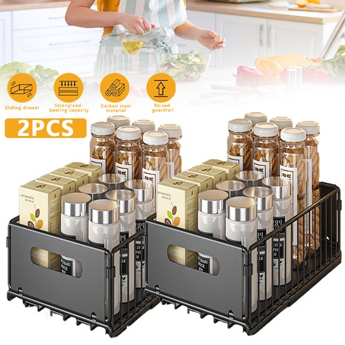 Pull out cabinet organizer - pull,