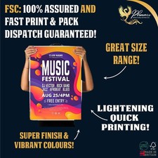 Poster Printing Colour Gloss