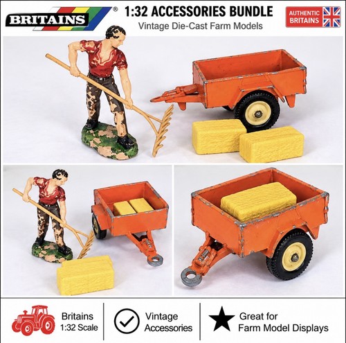 Britains farm cargo trailer - trailer, 8