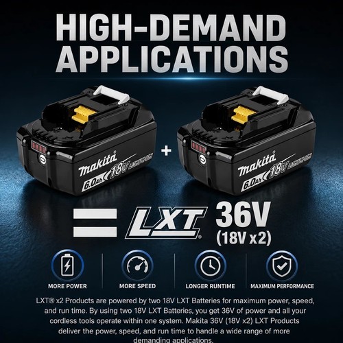 Genuine makita 6ah 18v - genuine,