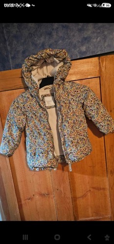 Next girls floral puffer - girls,
