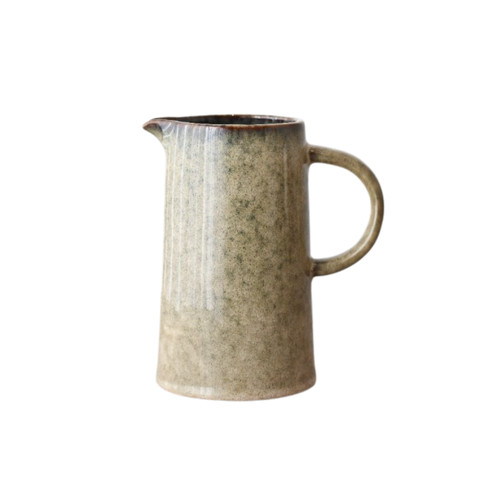 Speckled glaze large dora jug - large,