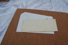 suzuki TS250 ER   genuine  SIDEPANEL sticker emblems  nos
