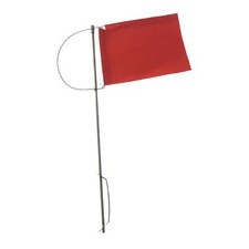 Marine Wind Indicator Flag Red