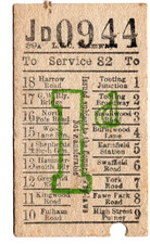 Tram ticket: London County