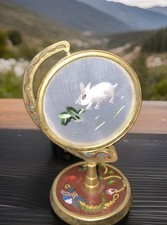 Embroidered Rabbit Design Gilt