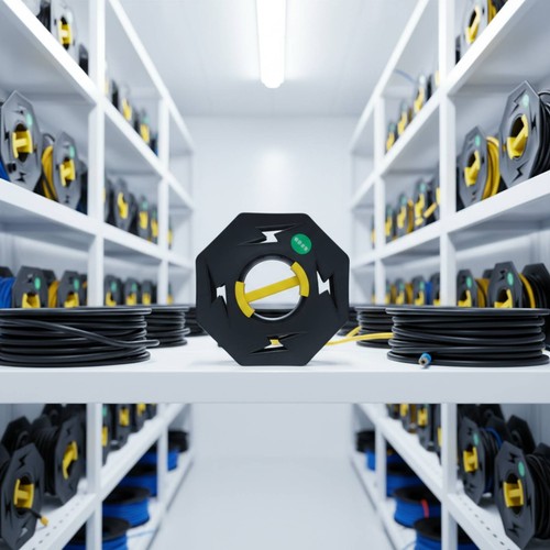 Round cable organizer - round, carrying