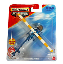 Matchbox Sky Busters 25/32 Robinson R66 Turbine Helicopter - Brand New