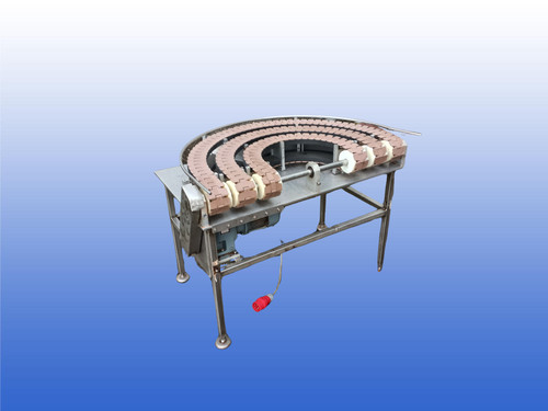 Curved conveyor used - curved, cm