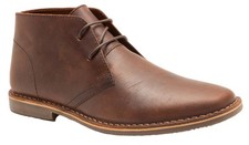 Thomas Crick Gobi Mens Wood Classic Leather Ankle Desert Boots