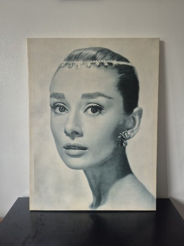 Large audry hepburn canvas - large,