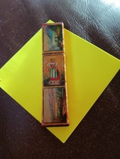 Vintage  Wooden Needle Case
