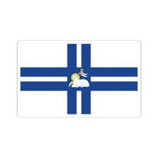 Flag of Preston UK - STICKER