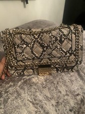 Carvela Snake Print Bag With