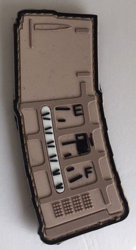 Morale patch pvc fde - morale, pvc: