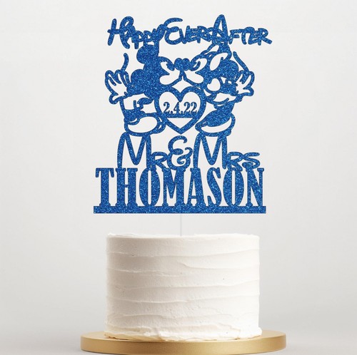 Personalised mickey minnie - personalised,