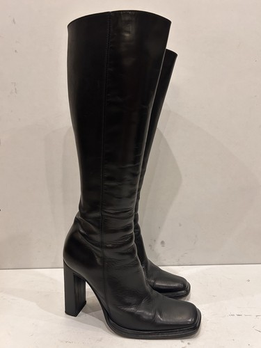 Vintage shellys black leather - shellys,