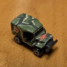 Vintage Micro Machines Military Medic Vehicle Jeep Galoob Army 1990s 90s