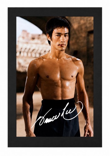Bruce lee signed autograph - lee,