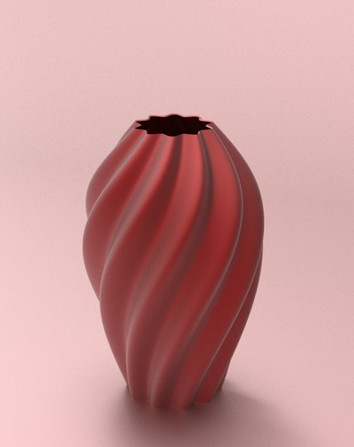 Aurelia vase modern - aurelia, spiral