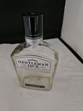 Jack Daniels Gentleman Jack Whiskey Empty Bottle Mancave Collector Rare