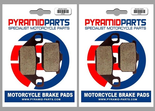Front rear brake pads - front,