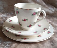 Bristol pottery china trio - bristol,