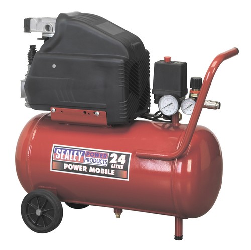 Sealey air compressor 24ltr - air,
