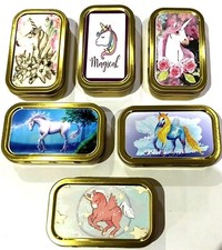 Tobacco tin unicorn - tobacco,