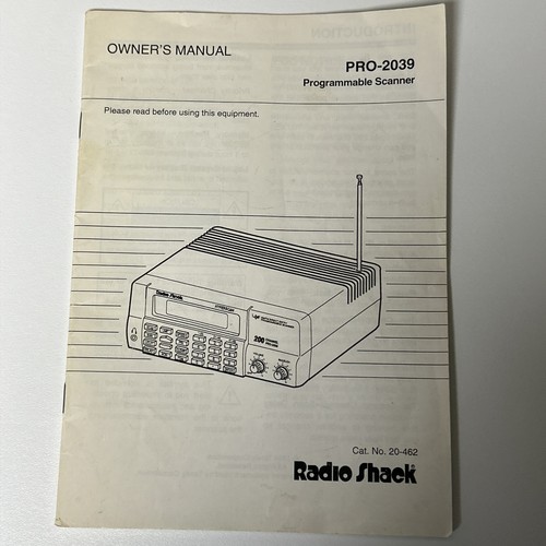 Realistic radio shack - radio, pro-2039