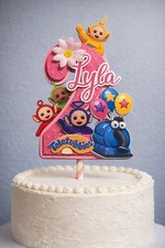 Teletubbies cake topper name
