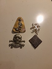 Small Job Lot Of Damaged Military Badges