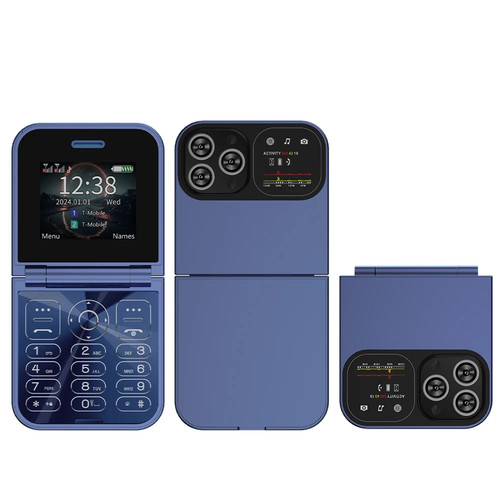 F15 mini flip phone display - f15,