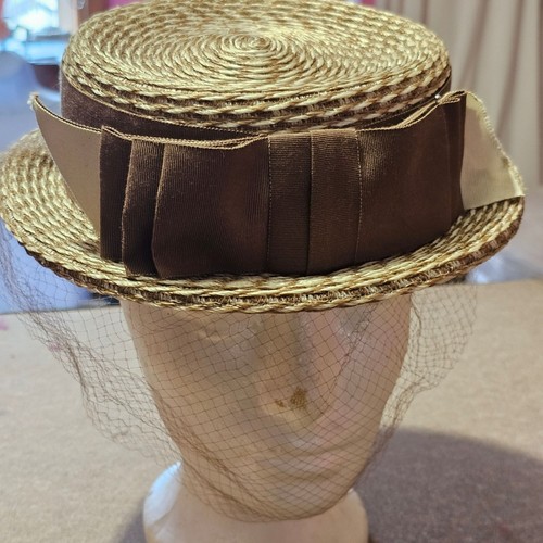 Two tone brown straw - two-tone,
