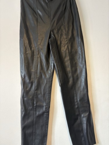 Zara black faux - black, leather
