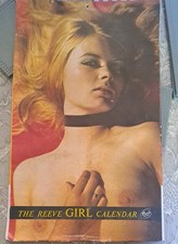 1974 The Reeve Girl Calendar for B.B Price Forging and pressing   Good Condition