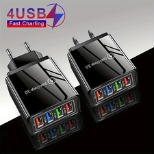 4 Multi-Port Fast Quick Charge