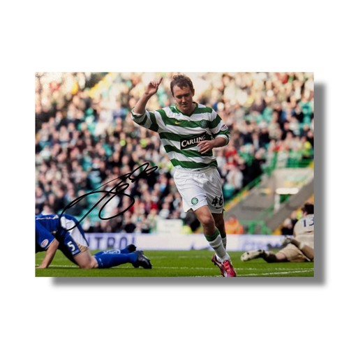Signed mcgeady celtic 8x6 - mcgeady, 8x6”