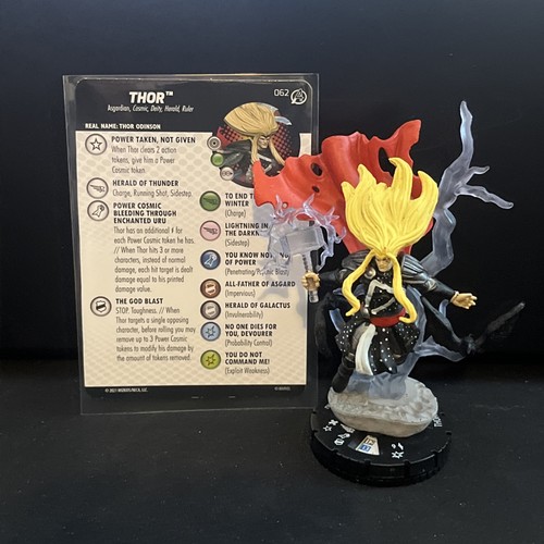 Marvel heroclix thor 062 - marvel,
