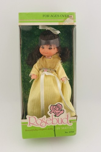 Nrfb vintage rosebud doll - vintage,
