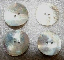 NEW 1¼" 30mm MOTHER OF PEARL